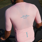 Salire men's pink cycling jersey