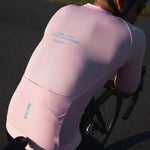 Salire men's pink cycling jersey