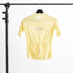 Salire women's yellow cycling jersey