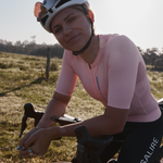 salire women's cycling jersey pink