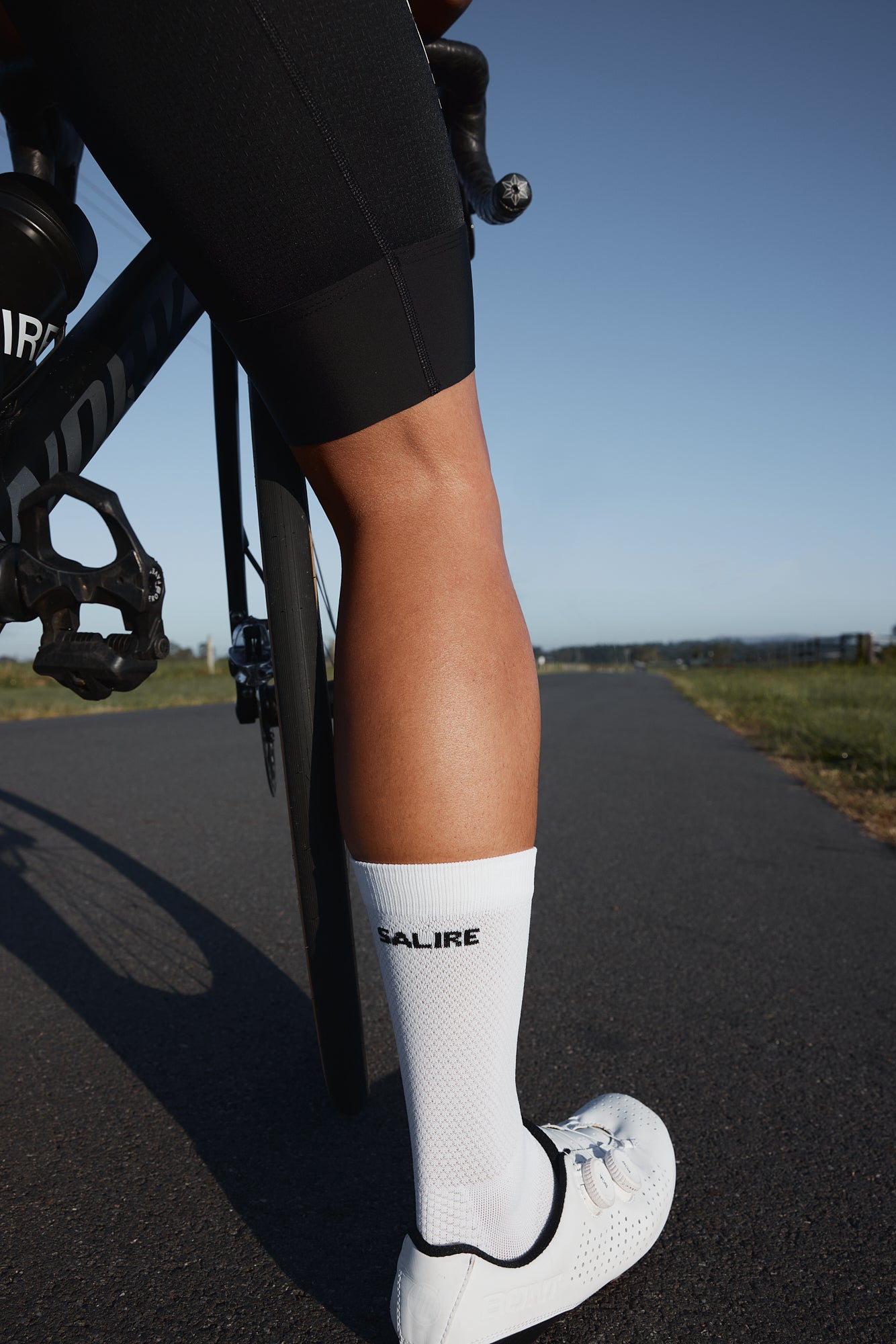 salire cycling sock white