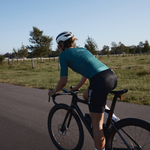 Salire women's cycling jersey deep teal